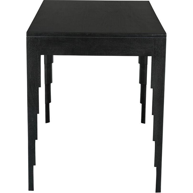 Othello 48 X 25 inch Hand Rubbed Black Desk