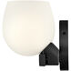 Mae 2 Light 15 inch Black Bath Light Wall Light
