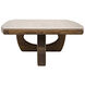 Douglas 72 X 37 inch Dark Walnut Coffee Table