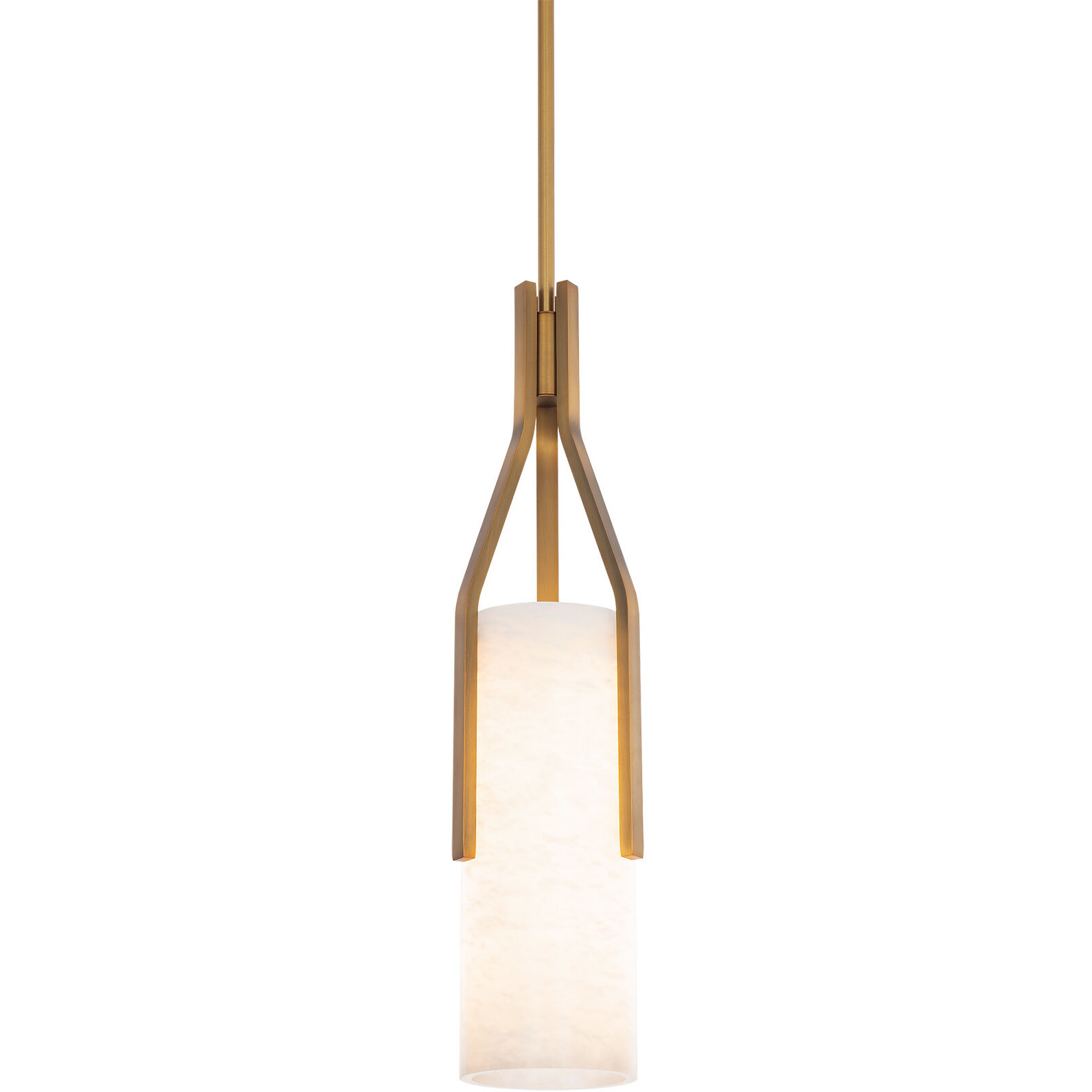 Firenze 1 Light 4.63 inch Aged Brass Pendant Ceiling Light