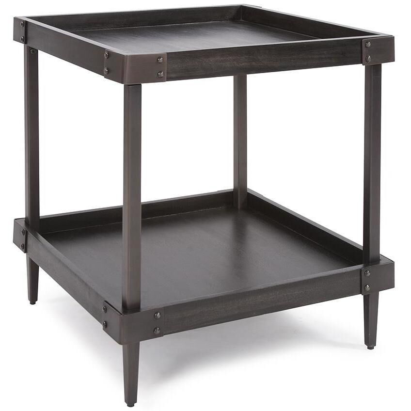 Avenue 24 X 22 inch Dark Bronze Side Table