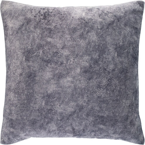 Collins 20 X 20 inch Medium Gray/Navy Pillow Kit, Square