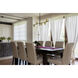 Calumet 5 Light 38 inch Matte Black and Olde Brass Linear Chandelier Ceiling Light