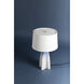 Chappaqua 26.5 inch 60.00 watt Aged Brass and Gloss Sky Ombre Ceramic Table Lamp Portable Light