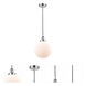 Edison Beacon LED 10 inch Polished Chrome Mini Pendant Ceiling Light