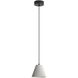 Clarus LED 7.63 inch White Sandstone Cement Pendant Ceiling Light