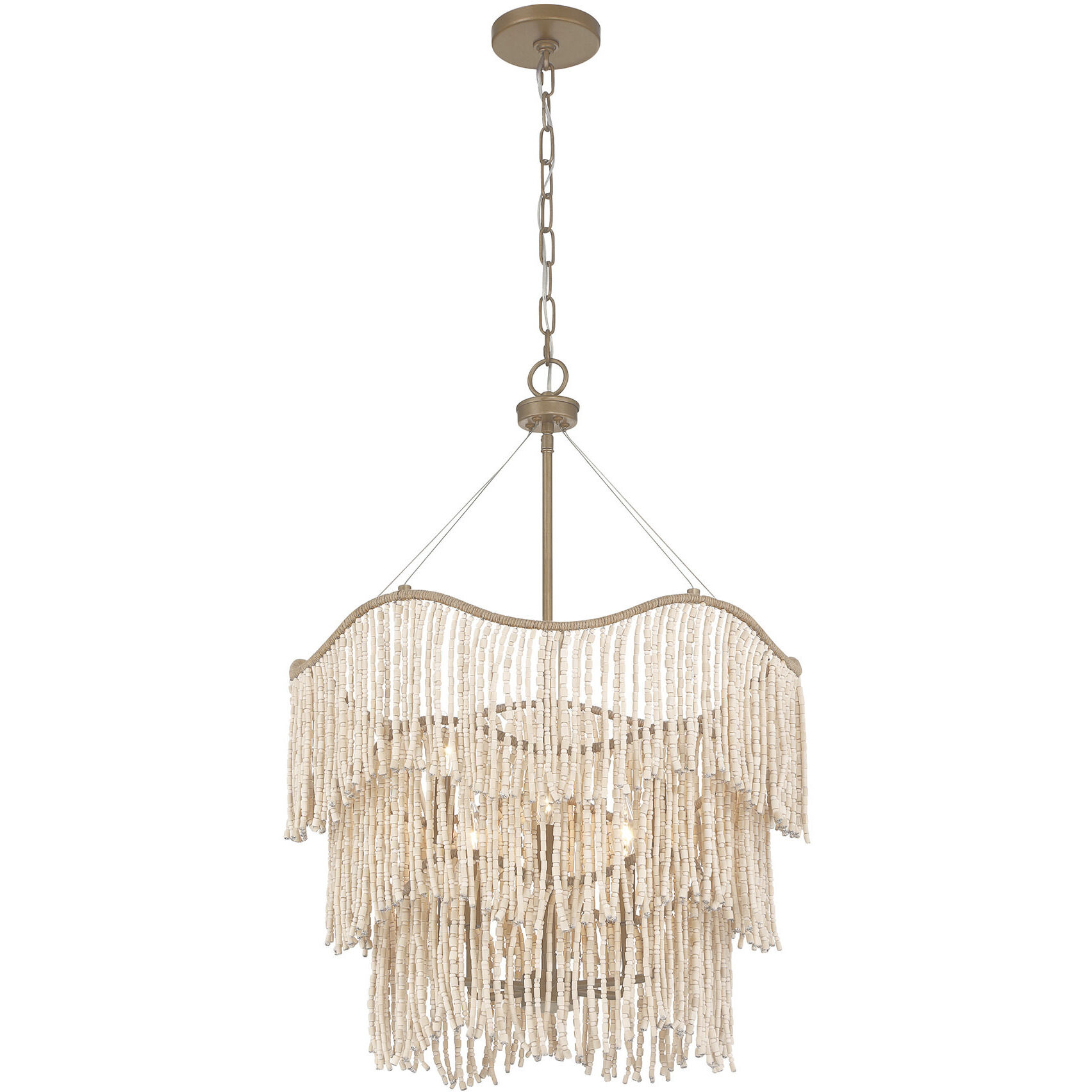 Melia 6 Light 22 inch Cypress Pendant Ceiling Light