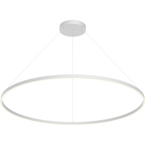 Cerchio LED 59 inch White Pendant Ceiling Light