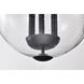 Boliver 3 Light 14.13 inch Matte Black Pendant Ceiling Light