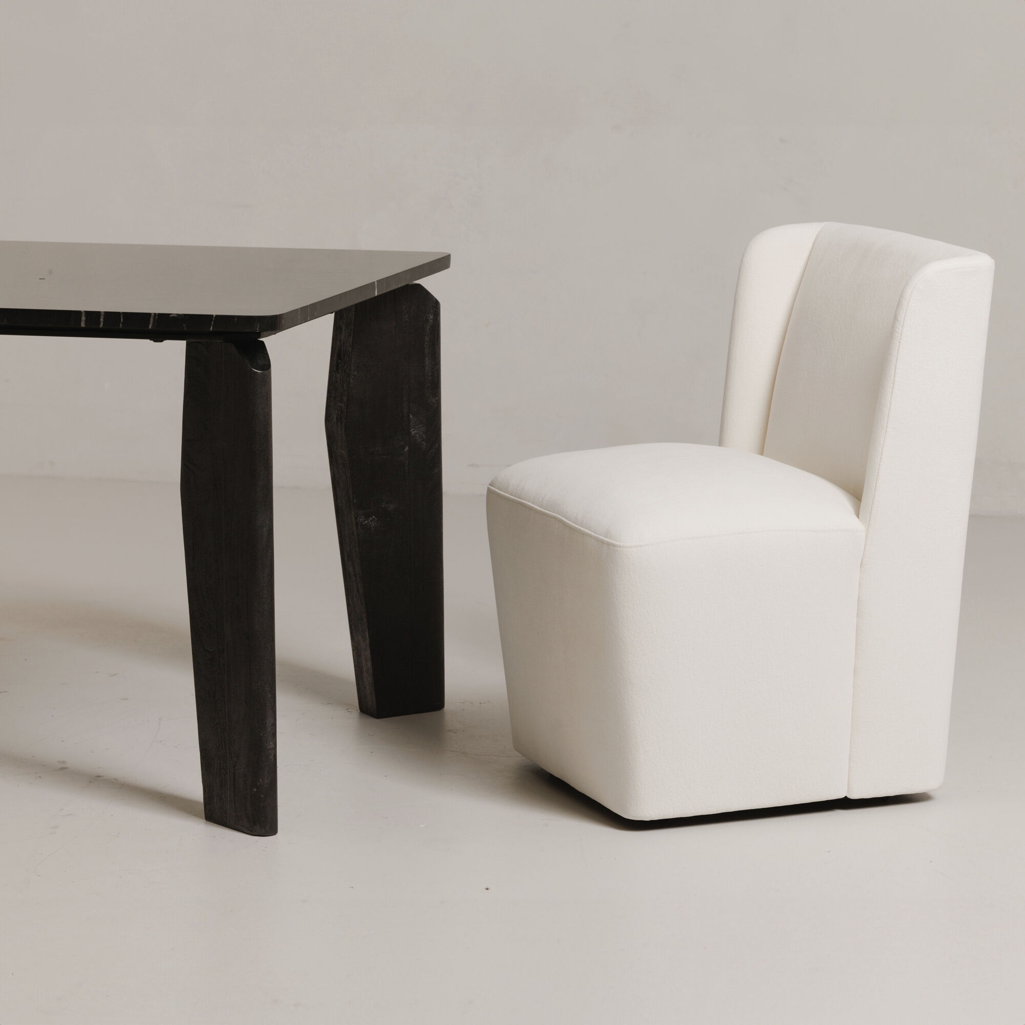 Satona 72 X 39 inch Black Dining Table