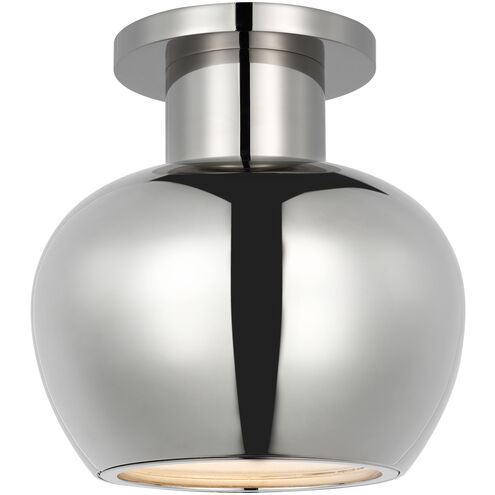 Paloma Contreras Comtesse LED 7.5 inch Polished Nickel Monopoint Flush Mount Ceiling Light
