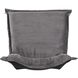 Pana Charcoal Chair Cover & Cushion