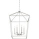 Townsend 6 Light 24 inch Satin Nickel Pendant Ceiling Light, Essentials