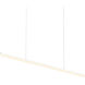 Stiletto LED 59.5 inch Satin White Pendant Ceiling Light