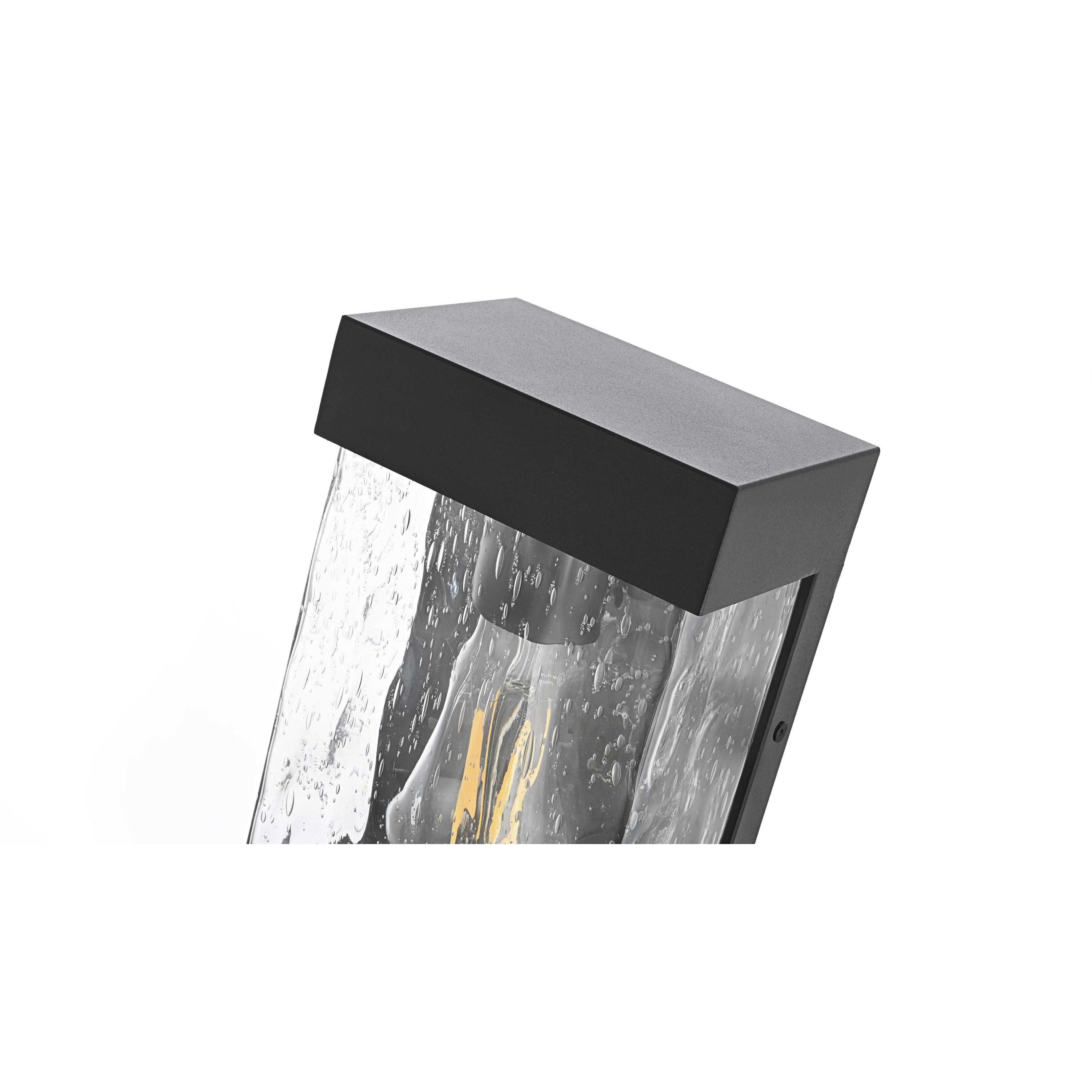 Thompson 1 Light 10 inch Black Outdoor Wall Sconce