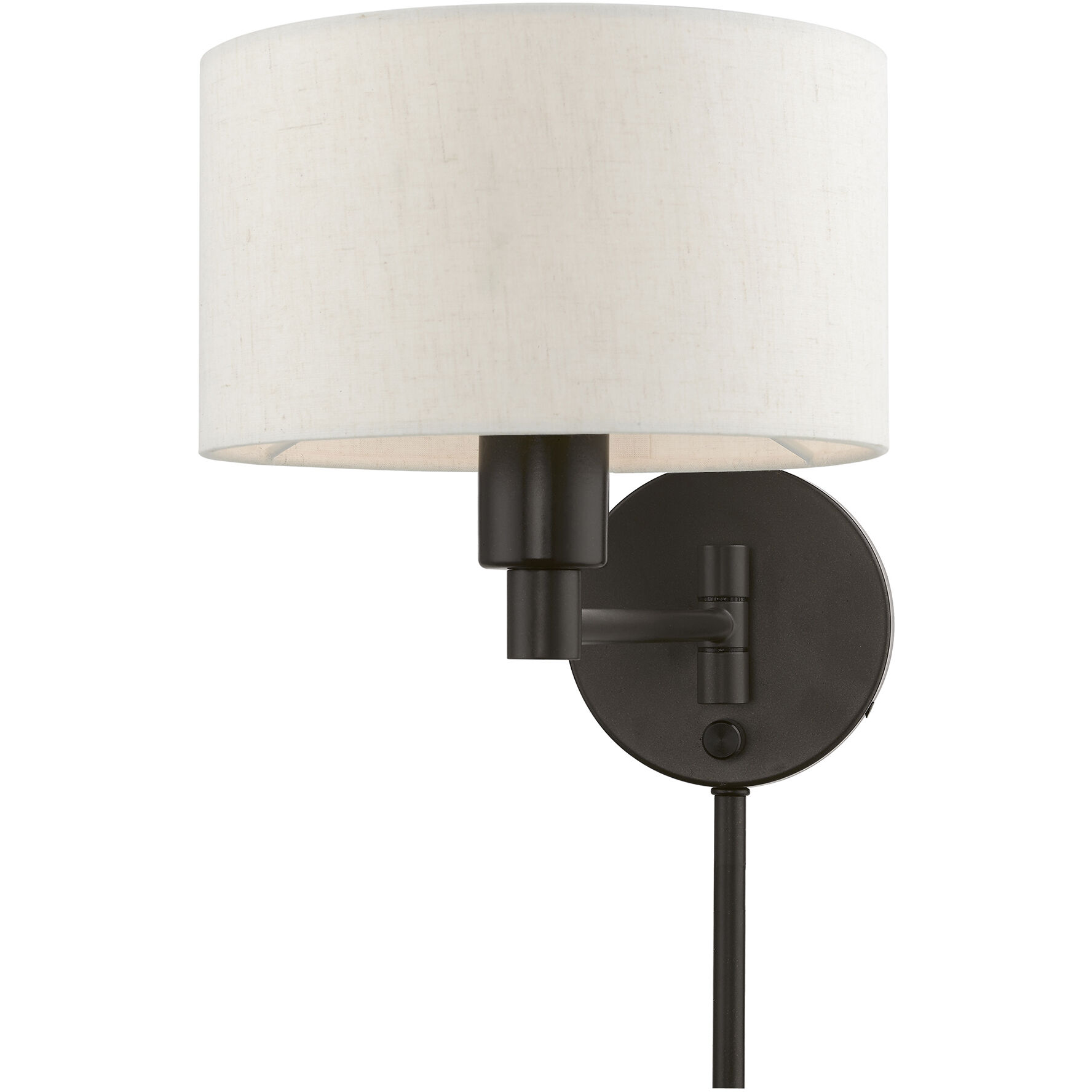 Allison 15 inch 60.00 watt English Bronze Swing Arm Wall Lamp Wall Light