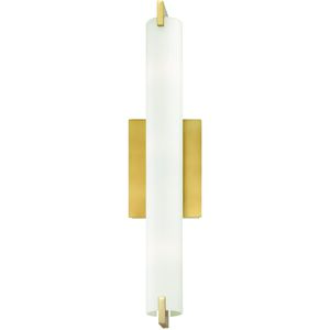 Tube LED 20.5 inch Honey gold Wall Sconce Wall Light 