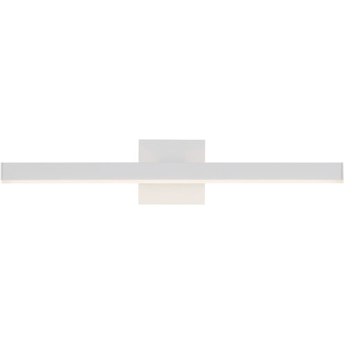 Vega LED 23 inch White Bath Vanity Light Wall Light