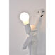 Canada 1 Light 8 inch White Wall Sconce Wall Light