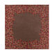 Athena 117 X 117 inch Red and Brown Area Rug, Wool
