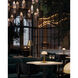 Promenade 10.25 inch 1.5 watt Antique Brass/Milk Cordless Table Lamp Portable Light