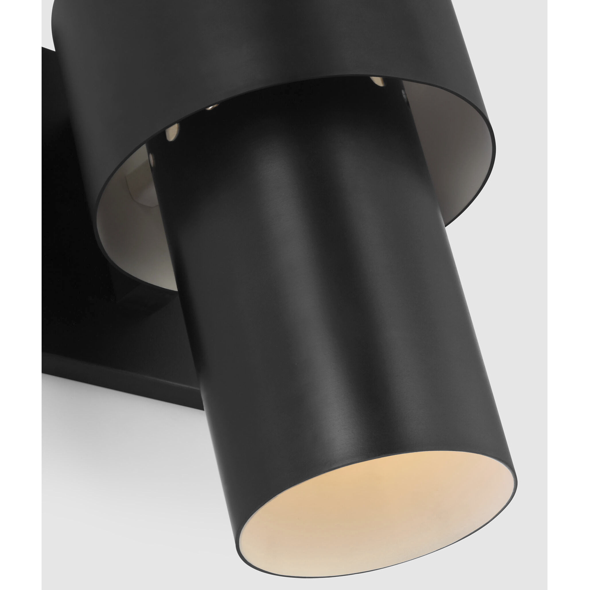 Julie Neill Chalmette LED 6 inch Aged Iron Layered Sconce Wall Light, Medium