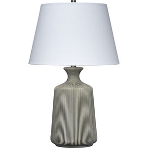 Brenton 30 inch 150.00 watt Grey Table Lamp Portable Light