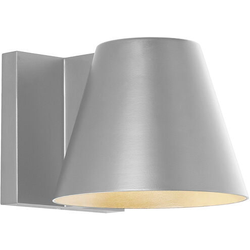 Sean Lavin Bowman LED 4.5 inch Silver Outdoor Wall Light in LED 80 CRI 3000K 120V, Integrated LED