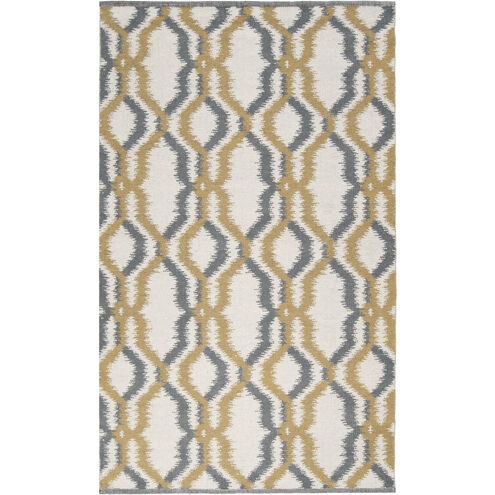 Juniper 132 X 96 inch Cream, Charcoal, Mustard Rug