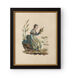 Chelsea House Brown and Antique Gold Frame Watercolor