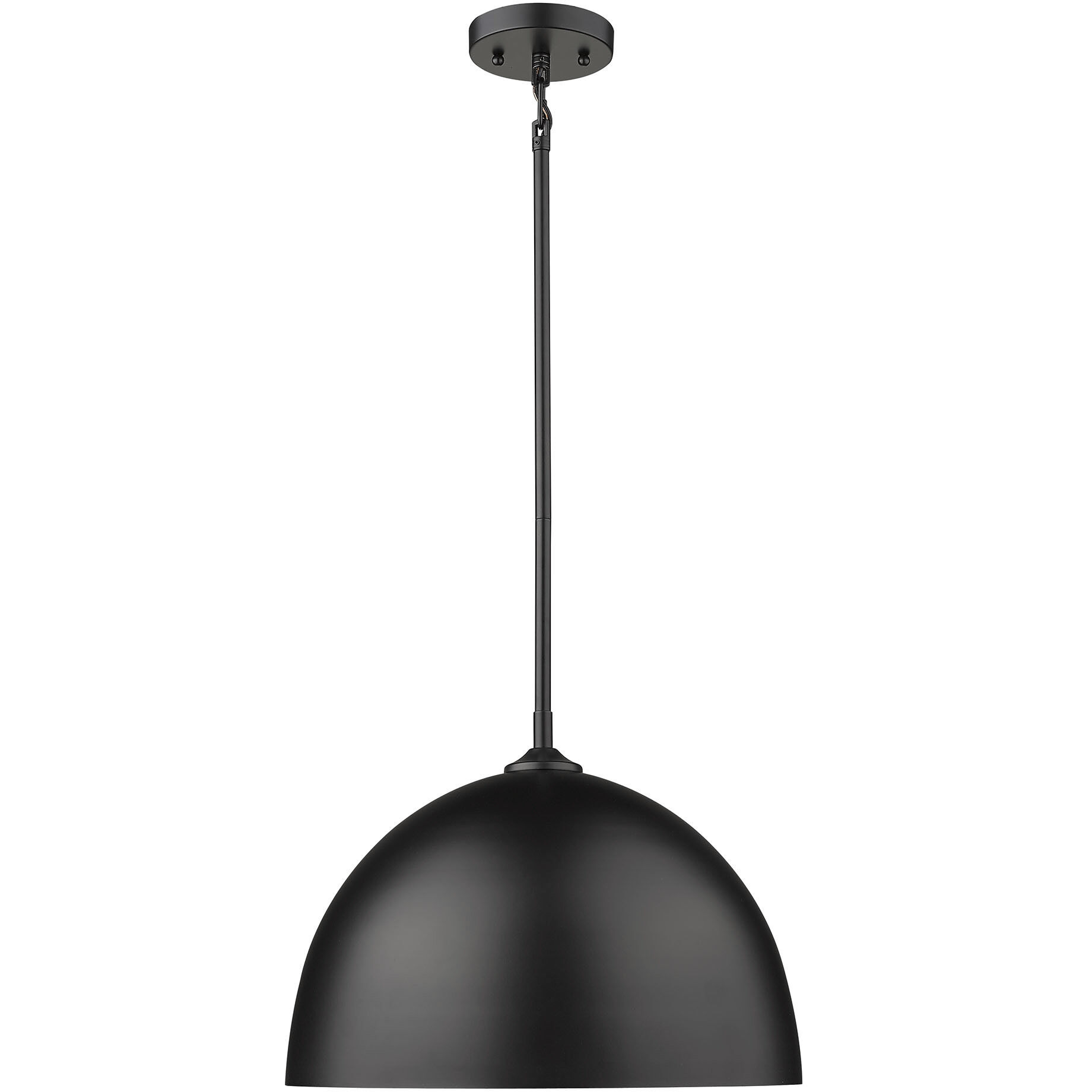 Yep Zoey Pendant Ceiling Light in Matte Black, Large