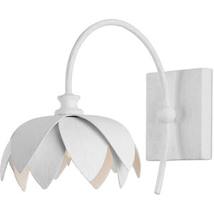Sweetheart 1 Light 9.5 inch Gesso White Wall Sconce Wall Light