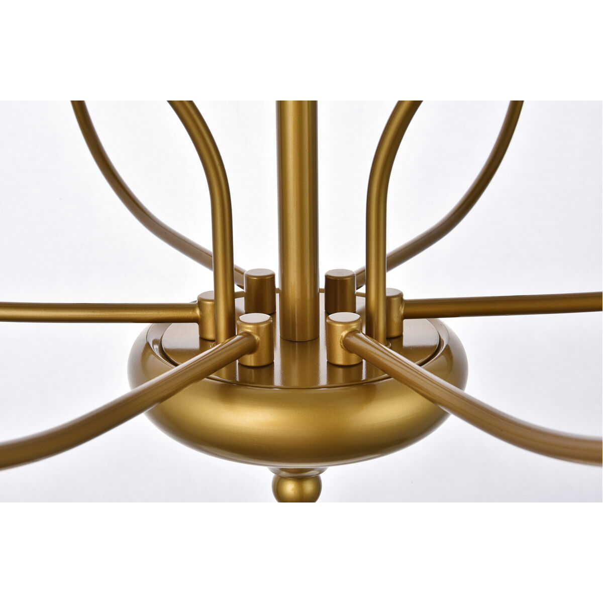 Westley 9 Light 28 inch Brass Pendant Ceiling Light