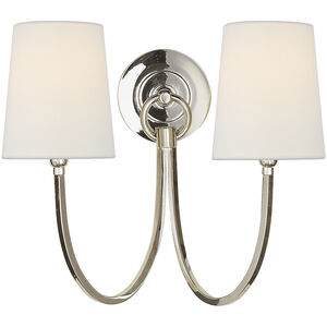 Thomas O'Brien Reed 2 Light 15.00 inch Wall Sconce