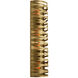 Tempest 4 Light 7.5 inch Gilded Brass Cover Sconce Wall Light in Exposed Bulb