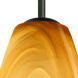 Chrissy 1 Light Black Cord Pendant Ceiling Light