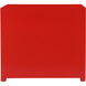 Cameron Red Dresser