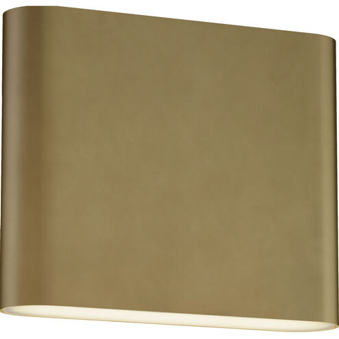 Spartan LED 6 inch Natural Aged Brass ADA Wall Sconce Wall Light