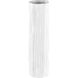 Clark 11.75 X 3.25 inch Vase in Matte White