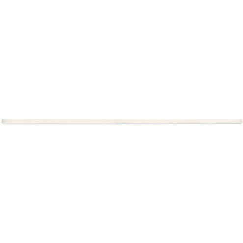 Nightlife LED 97 inch Brushed Aluminum Bath Vanity & Wall Light in 97in.