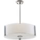 Zurich 3 Light 16 inch Chrome Pendant Ceiling Light