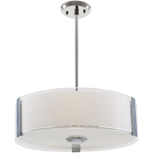 Zurich 3 Light 16 inch Chrome Pendant Ceiling Light