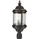 Ashmore 3 Light 24 inch Antique Bronze Outdoor Post Lantern