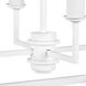 Denison 5 Light 32 inch Gesso White Chandelier Ceiling Light