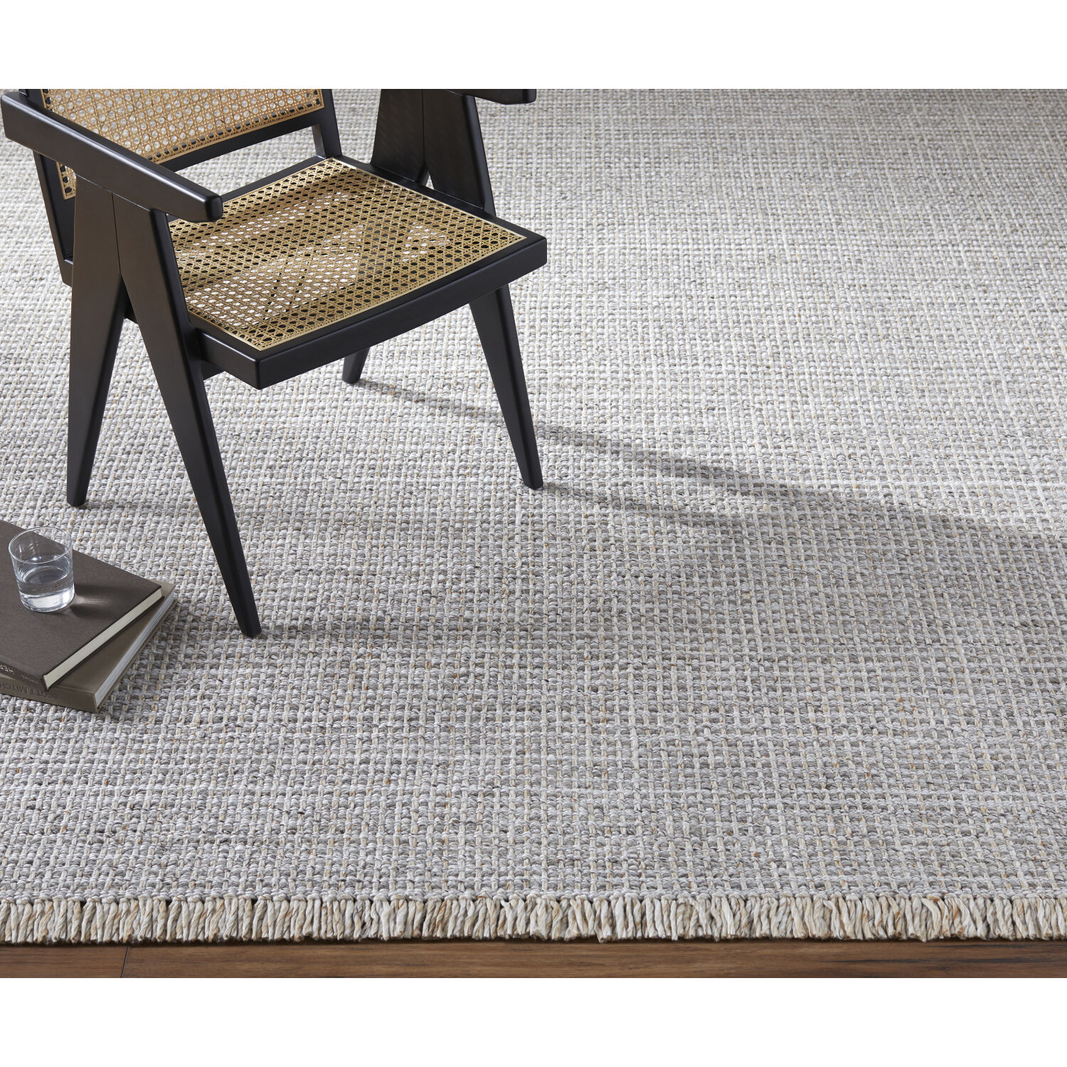 Sara 90 X 60 inch Gray Rug, Rectangle