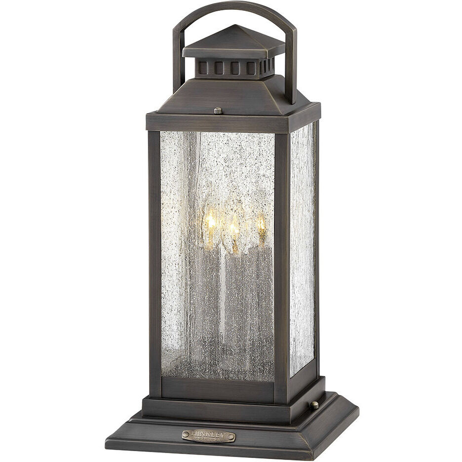 Heritage Revere 3 Light 9.75 inch Post Light & Accessory