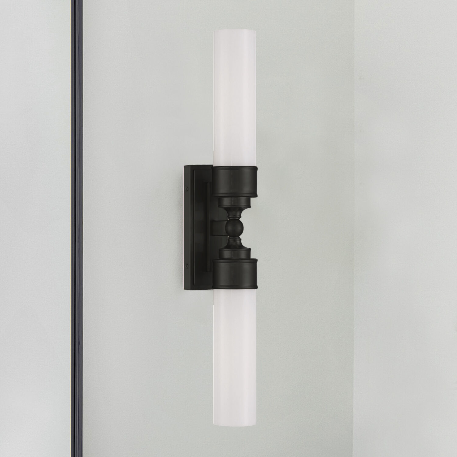 Wilcox Bath Wall Light in Matte Black