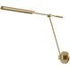 Astrid LED 26.18 inch Metal Shade and Vintage Brass Bath Vanity Wall Light