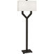 Valerie 63 inch 100.00 watt Deep Patina Bronze Floor Lamp Portable Light in Fondine