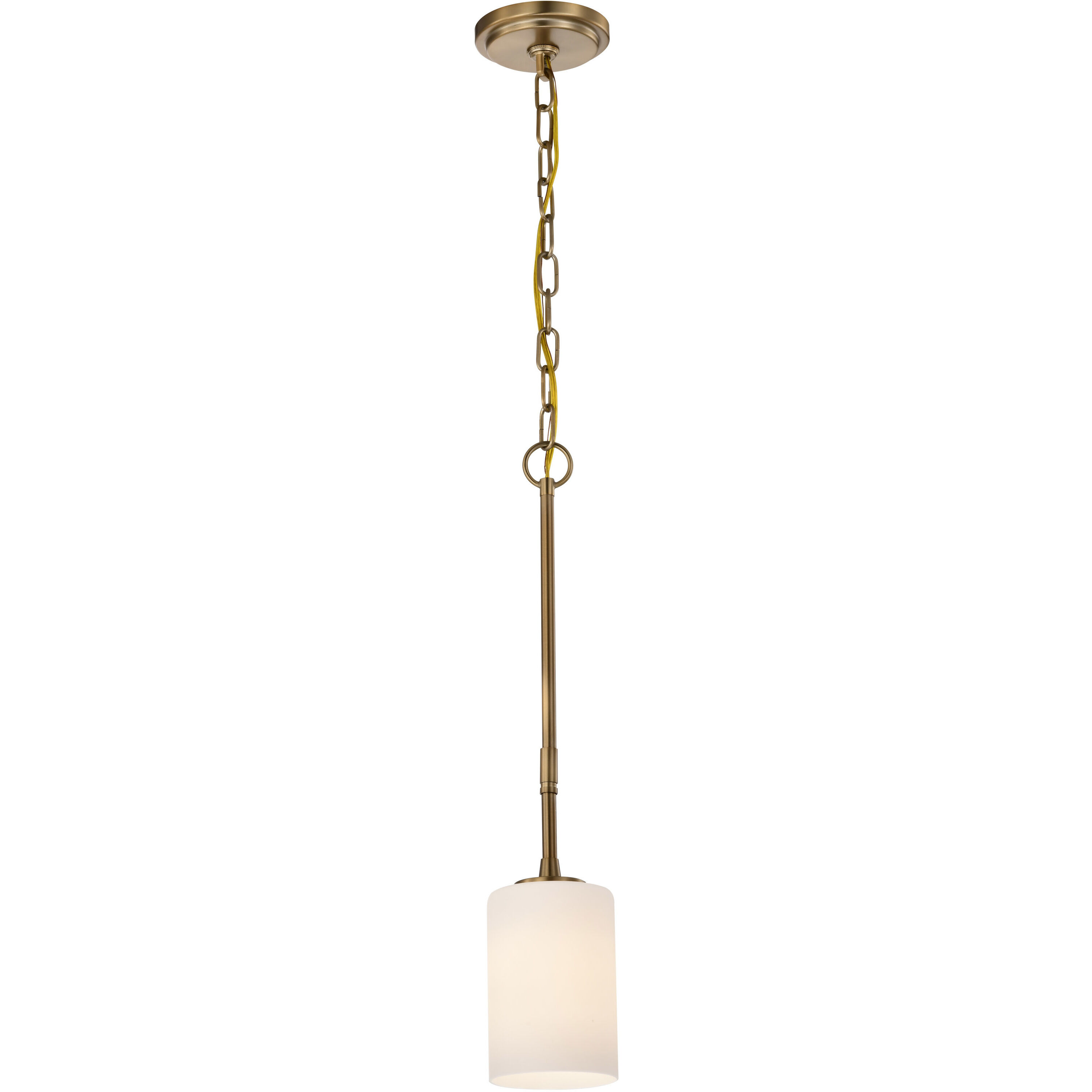 Liam 4.13 inch Burnished Brass Pendant Ceiling Light